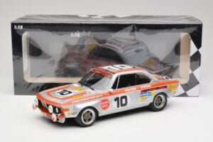 BMW 2800 CS Team Schnitzer #10 J. Fitzpatrick / J. Peltier Spa 1972 Minichamps 1:18 155722710 Druckguss — Bild 6 von 6