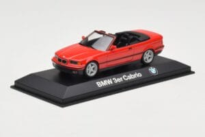 BMW 3 Series E30 Cabriolet Rot Minichamps 1:43 80429421500 Druckguss — Bild 2 von 4