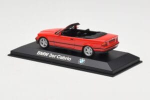 BMW 3 Series E30 Cabriolet Rot Minichamps 1:43 80429421500 Druckguss — Bild 3 von 4