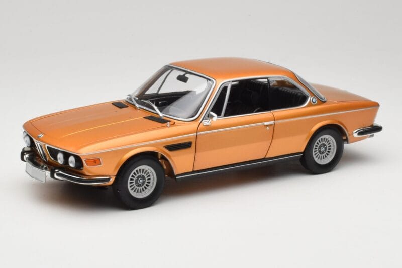 BMW 3.0 CSi E9 Gold Metallic Minichamps 1:18 180029027 Druckguss