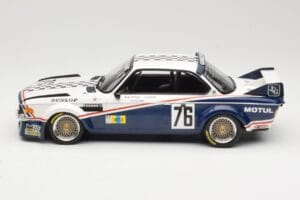 BMW 3.0 CSL E9 Garage Du Bac #76 P. Depnic / H. Coulon 24 Hours of Le Mans 1977 Minichamps 1:18 155772576 Druckguss — Bild 3 von 6