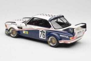 BMW 3.0 CSL E9 Garage Du Bac #76 P. Depnic / H. Coulon 24 Hours of Le Mans 1977 Minichamps 1:18 155772576 Druckguss — Bild 5 von 6