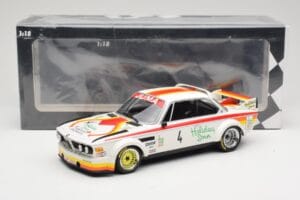 BMW 3.0 CSL E9 Juma Tuning J. Corbisier / T. Joosen / L. Berndtson GP Nurburgring 1976 Minichamps 1:18 155762504 Druckguss — Bild 6 von 6