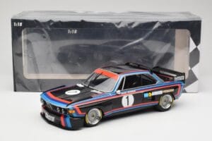 BMW 3.0 CSL E9 #1 BMW Motorsport H-J. Stuck Winner Norisring Trophy 1974 Minichamps 1:18 155742691 Druckguss — Bild 6 von 6
