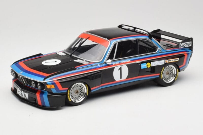 BMW 3.0 CSL E9 #1 BMW Motorsport H-J. Stuck Winner Norisring Trophy 1974 Minichamps 1:18 155742691 Druckguss