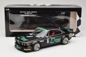 BMW 3.0 CSL E9 #1 F. Grano / P. Xhenceval GP Brno 1978 Minichamps 1:18 155782501 Druckguss — Bild 6 von 6