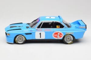BMW 3.0 CSL E9 #1 Precision Liegeoise J. Peltier / C. Lafosse Winners 4 Hours Monza 1974 Minichamps 1:18 155742681 Druckguss — Bild 5 von 6