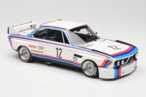BMW 3.0 CSL E9 #12 BMW Motorsport C. Amon / H-J. Stuck Winners 6 Hours Nurburgring 1973 Minichamps 1:18 155732612 Druckguss — Bild 4 von 6