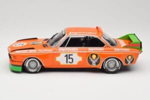 BMW 3.0 CSL E9 #15 Jägermeister Racing N. Lauda / G. Joisten 6 Hours Nurburgring 1973 Minichamps 1:18 155732615 Druckguss — Bild 3 von 6