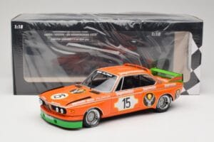 BMW 3.0 CSL E9 #15 Jägermeister Racing N. Lauda / G. Joisten 6 Hours Nurburgring 1973 Minichamps 1:18 155732615 Druckguss — Bild 6 von 6