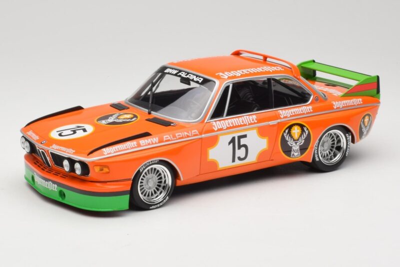 BMW 3.0 CSL E9 #15 Jägermeister Racing N. Lauda / G. Joisten 6 Hours Nurburgring 1973 Minichamps 1:18 155732615 Druckguss