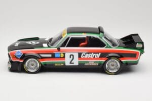 BMW 3.0 CSL E9 #2 Luigi Racing J-M. de Wael / A. de Fierlant Winners GP Nurburgring 1976 Minichamps 1:18 155762502 Druckguss — Bild 3 von 6