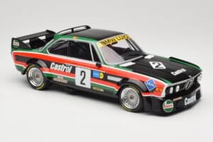BMW 3.0 CSL E9 #2 Luigi Racing J-M. de Wael / A. de Fierlant Winners GP Nurburgring 1976 Minichamps 1:18 155762502 Druckguss — Bild 4 von 6
