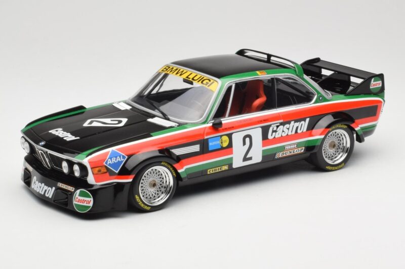 BMW 3.0 CSL E9 #2 Luigi Racing J-M. de Wael / A. de Fierlant Winners GP Nurburgring 1976 Minichamps 1:18 155762502 Druckguss