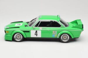 BMW 3.0 CSL E9 #4 Jolly Club Milano C. Finotto / C. Facetti Winners ETCC Zandvoort 1979 Minichamps 1:18 155792504 Druckguss — Bild 3 von 6