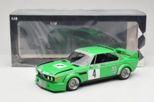 BMW 3.0 CSL E9 #4 Jolly Club Milano C. Finotto / C. Facetti Winners ETCC Zandvoort 1979 Minichamps 1:18 155792504 Druckguss — Bild 6 von 6