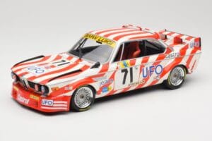 BMW 3.0 CSL E9 #71 Luigi Racing P. Xhenceval / J. Dieudonné 24 Hours of Le Mans 1977 Minichamps 1:18 155772571 Druckguss