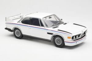 BMW 3.0 CSL E9 Mit Spoiler-Set Weiß Minichamps 1:18 180029021 Druckguss — Bild 6 von 8