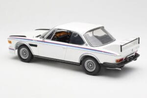 BMW 3.0 CSL E9 Mit Spoiler-Set Weiß Minichamps 1:18 180029021 Druckguss — Bild 7 von 8