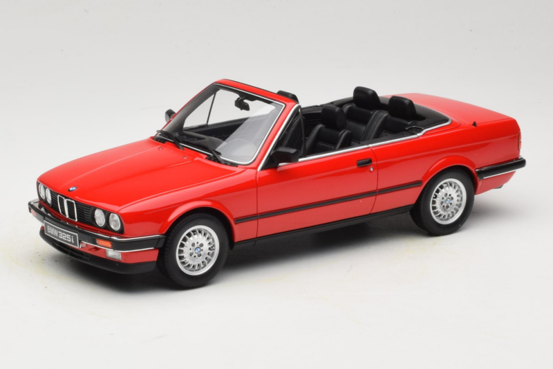 BMW 325i E30 Cabriolet Hellrot Otto 1:18 OT1194 Resin