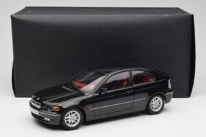 BMW 325Ti Compact E46 Schwarz Kyosho 1:18 80430024440 Druckguss — Bild 7 von 7