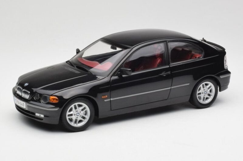BMW 325Ti Compact E46 Schwarz Kyosho 1:18 80430024440 Druckguss