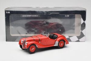 BMW 328 Rot Minichamps 1:18 155025031 Druckguss — Bild 6 von 6