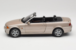 BMW 328i E46 Cabriolet Sand Beige Metallic Kyosho 1:18 80430009756 Druckguss — Bild 5 von 9
