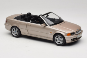 BMW 328i E46 Cabriolet Sand Beige Metallic Kyosho 1:18 80430009756 Druckguss — Bild 7 von 9