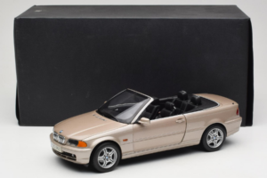 BMW 328i E46 Cabriolet Sand Beige Metallic Kyosho 1:18 80430009756 Druckguss — Bild 9 von 9