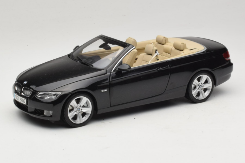 BMW 335i E93 Cabriolet Sapphire Black Kyosho 1:18 80430413375 Druckguss