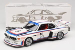 BMW 3.5 CSL E9 Gr.5 #5 K.W.M. Racing K. Miller / D. Cowart 6 Hours of Watkins Glen 1979 Minichamps 1:18 180792005 Druckguss — Bild 8 von 8