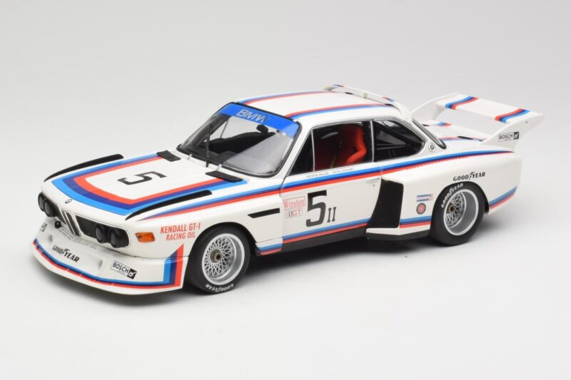 BMW 3.5 CSL E9 Gr.5 #5 K.W.M. Racing K. Miller / D. Cowart 6 Hours of Watkins Glen 1979 Minichamps 1:18 180792005 Druckguss