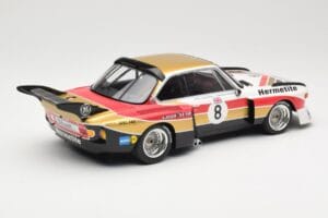 BMW 3.5 CSL E9 Hermetite #8 J. Fitzpatrick / T. Walkinshaw 1000 km Nurburgring 1976 Minichamps 1:18 155762608 Druckguss — Bild 2 von 6