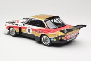 BMW 3.5 CSL E9 Hermetite #8 J. Fitzpatrick / T. Walkinshaw 1000 km Nurburgring 1976 Minichamps 1:18 155762608 Druckguss — Bild 5 von 6