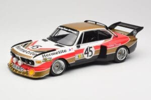BMW 3.5 CSL E9 #45 Hermetite T. Walkinshaw / J. Fitzpatrick 24 Hours of Le Mans 1976 Minichamps 1:18 155762645 Druckguss