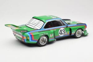 BMW 3.5 CSL E9 Schnitzer #43 D. Quester / A. Krebs 24 Hours of Le Mans 1976 Minichamps 1:18 155762643 Druckguss — Bild 2 von 6