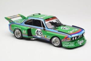 BMW 3.5 CSL E9 Schnitzer #43 D. Quester / A. Krebs 24 Hours of Le Mans 1976 Minichamps 1:18 155762643 Druckguss — Bild 4 von 6
