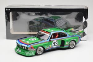 BMW 3.5 CSL E9 Schnitzer #43 D. Quester / A. Krebs 24 Hours of Le Mans 1976 Minichamps 1:18 155762643 Druckguss — Bild 6 von 6