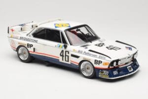 BMW 3.5 CSL E9 #46 Team Brock P. Brock / F. Muir / J. Aubriet 24 Hours of Le Mans 1976 Minichamps 1:18 153762646 Druckguss — Bild 4 von 6