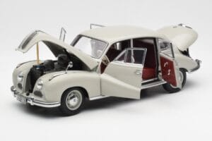 BMW 501 Cortina Grau AUTOart 1:18 80430393098 Druckguss — Bild 2 von 8