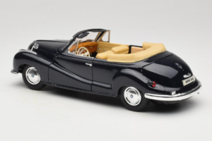 BMW 502 Cabriolet Schwarz Maisto 1:18 31817 Druckguss — Bild 7 von 8