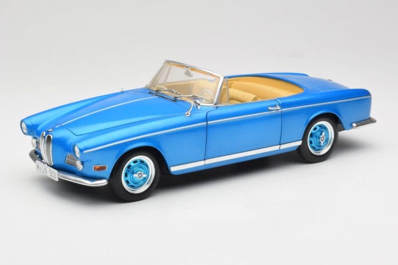 BMW 503 Cabriolet Riviera Blue Revell 1:18 08843 Druckguss