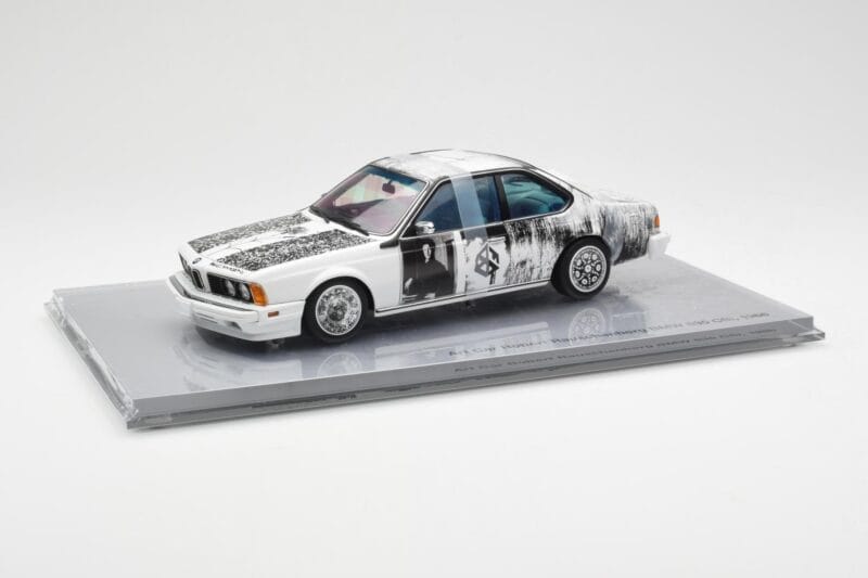 BMW 635 CSi E24 Art Car Robert Rauschenberg AUTOart 1:18 80430150924 Druckguss