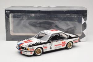 BMW 635 CSi E24 BMW Italia #4 R. Ravaglia / G. Berger 24 Hours of Spa 1984 Minichamps 1:18 155842504 Druckguss — Bild 6 von 6