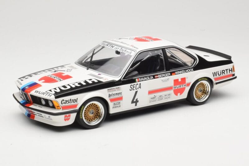 BMW 635 CSi E24 BMW Italia #4 R. Ravaglia / G. Berger 24 Hours of Spa 1984 Minichamps 1:18 155842504 Druckguss