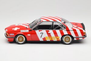 BMW 635 CSi E24 #7 BMW Italia G. Brancatelli / H. Kelleners Brno Grand Prix 1984 Minichamps 1:18 155842507 Druckguss — Bild 3 von 6