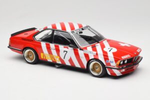 BMW 635 CSi E24 #7 BMW Italia G. Brancatelli / H. Kelleners Brno Grand Prix 1984 Minichamps 1:18 155842507 Druckguss — Bild 4 von 6