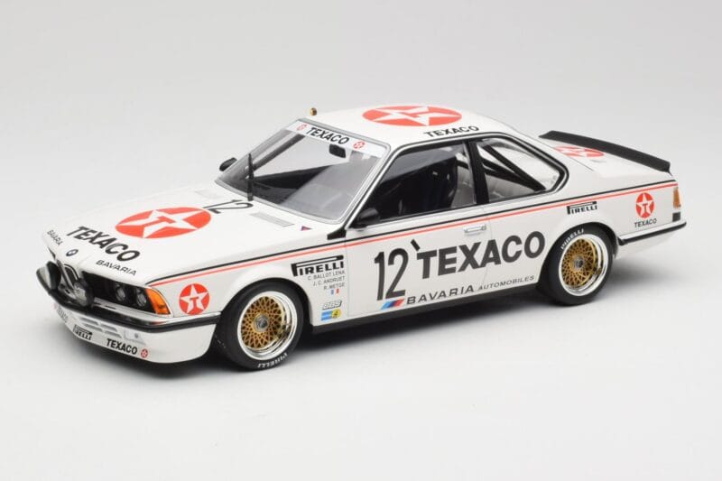 BMW 635 CSi E24 #12 R. Metge / C. Ballot-Léna Bavaria Automobiles 24 Hours of Spa 1985 Minichamps 1:18 155852513 Druckguss