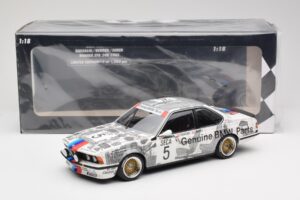 BMW 635 CSi E24 #5 R. Ravaglia Winner Spa 24 Hours 1985 Minichamps 1:18 155852505 Druckguss — Bild 6 von 6